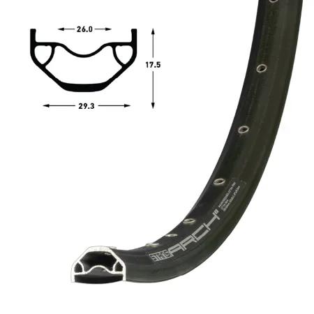 Jante vélo VTT 29 pouces 32 trous - Polyvalente et durable - STANS