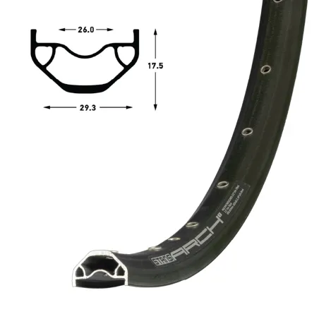Jante vélo VTT 29 pouces 32 trous - Polyvalente et durable - STANS