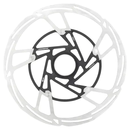 Disque de frein vélo 220mm Center Lock - Refroidissement optimisé - JAGWIRE