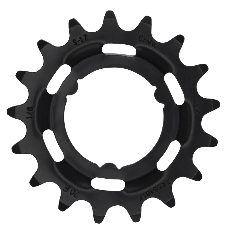 Pignon vélo large 17 dents - Compatible transmission Shimano - KMC