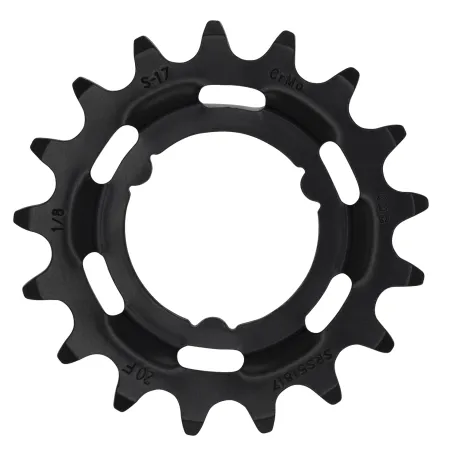 Pignon vélo large 17 dents - Compatible transmission Shimano - KMC