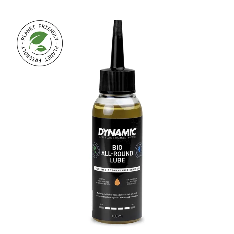 Lubrifiant vélo biodégradable universel 100ml - Protection écologique et efficace - DYNAMIC