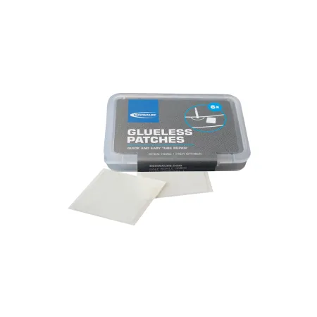 Rustines auto-adhésives pour chambre à air vélo - Réparation rapide sans colle - SCHWALBE