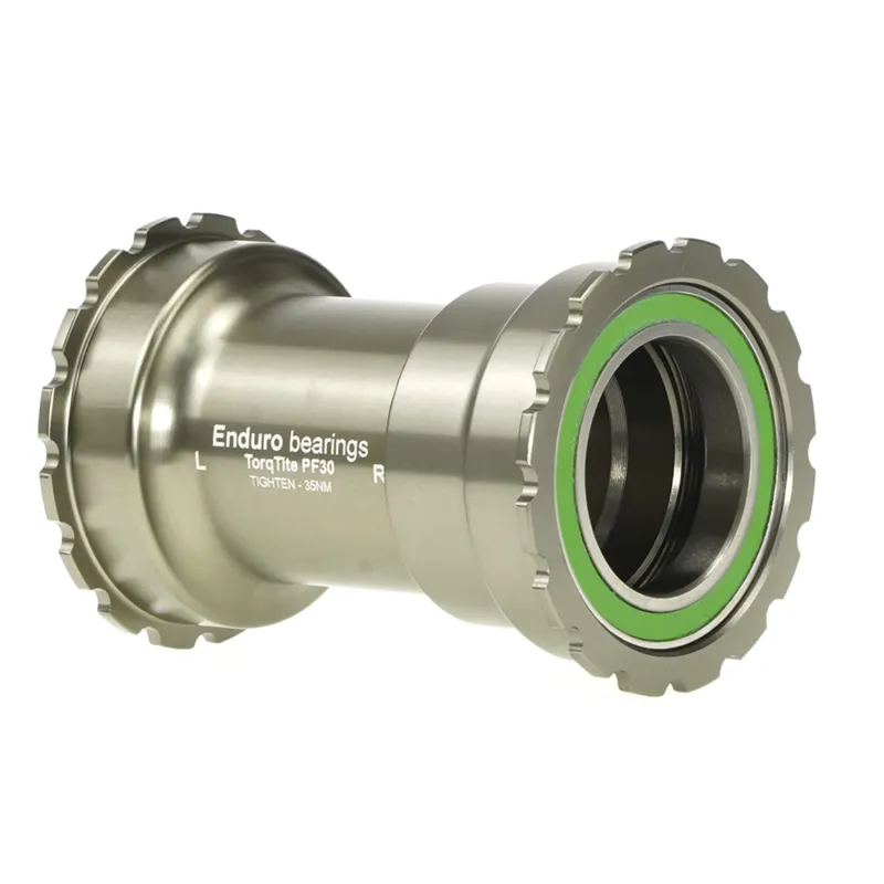 Boîtier de pédalier PF30 vers axe 30mm - Lubrification longue durée intégrée - ENDURO BEARINGS