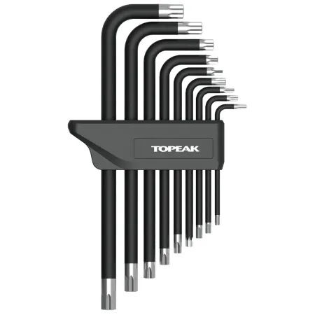 Set de 9 clés Torx vélo - Kit complet pour entretien mécanique - TOPEAK