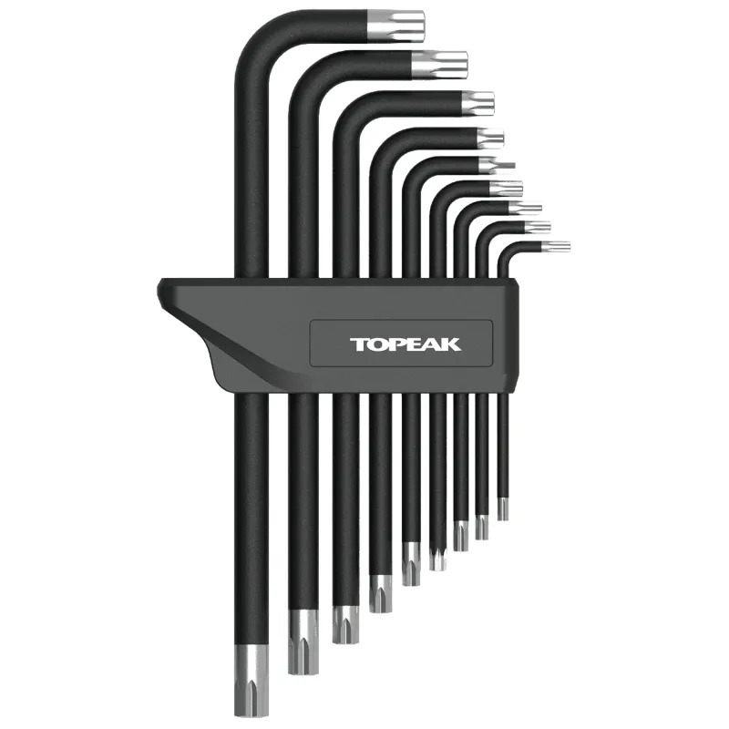 Set de 9 clés Torx vélo - Kit complet pour entretien mécanique - TOPEAK