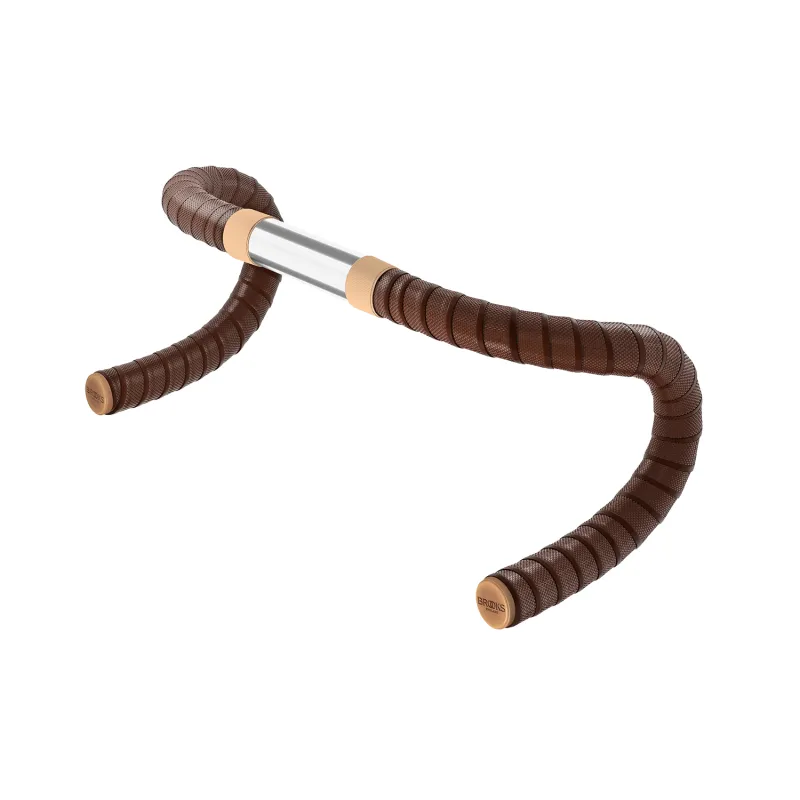 Ruban de cintre caoutchouc marron - Adhérence et confort de conduite - BROOKS