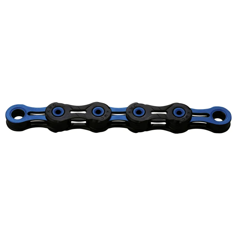 Chaine velo 10 vitesses noir/bleu - Revetement DLC resistant - KMC