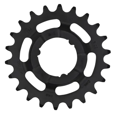 Pignon vélo large 22 dents - Compatible transmission Shimano - KMC