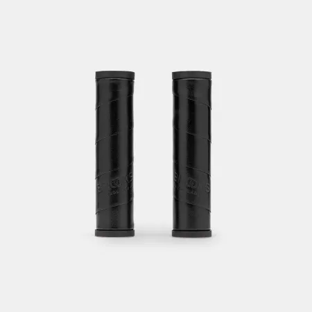 Poignées de guidon vélo en cuir 130mm - Confort naturel cycliste urbain - BROOKS