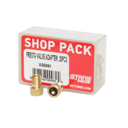 Lot de 25 adaptateurs valve Presta - Compatibilité pompe universelle - STANS