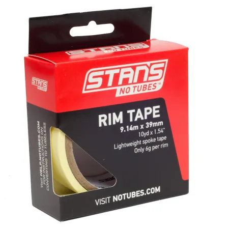Ruban adhésif tubeless 9m - Etanchéité jante 39mm - STANS