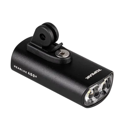 Eclairage avant vélo rechargeable USB 450 lumens - Visibilité renforcée de nuit - TOPEAK