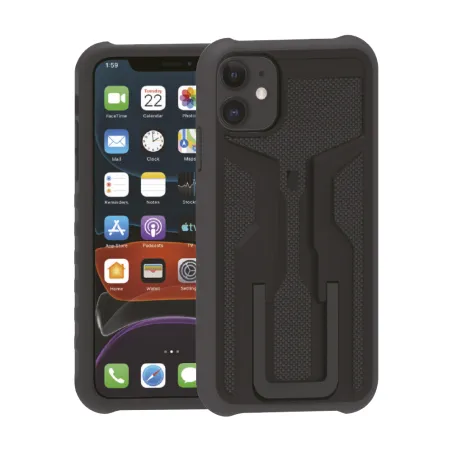 Coque de protection vélo pour iPhone 11 - Fixation guidon sécurisée - TOPEAK