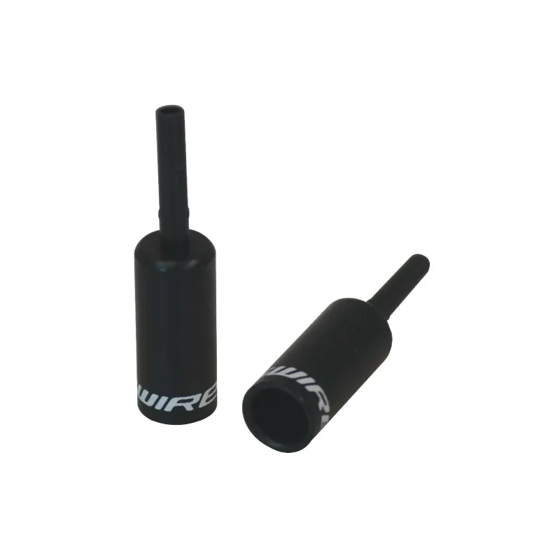Embouts doublés de gaine frein 5mm aluminium - Lot de 50 pièces - JAGWIRE