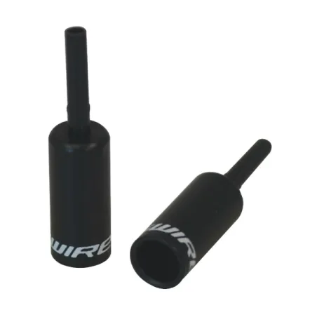 Embouts doublés de gaine frein 5mm aluminium - Lot de 50 pièces - JAGWIRE