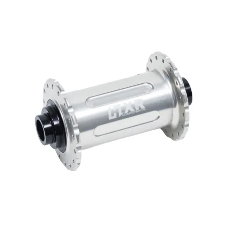 Moyeu avant VTT dirt 32H brut - Axe 20x110mm resistant aux chocs - HXR COMPONENTS