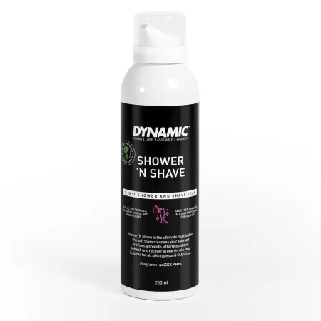 Gel douche et rasage cycliste 200ml - Soin corporel après sortie - DYNAMIC