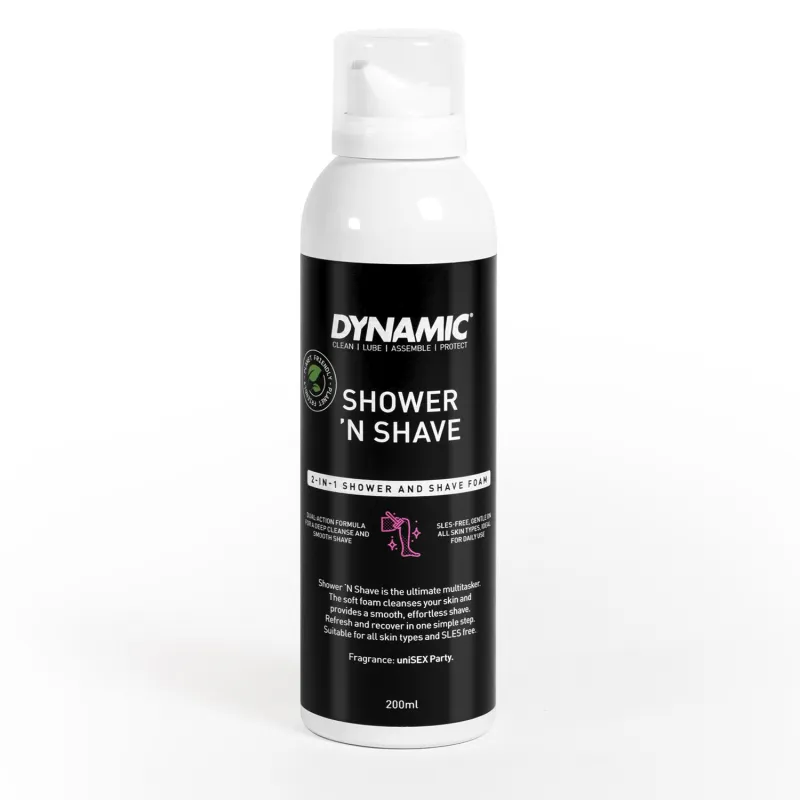 Gel douche et rasage cycliste 200ml - Soin corporel après sortie - DYNAMIC