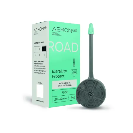 Chambre à air TPU route 700C légère et protégée - Résistance crevaison valve 65mm - AERON TPU