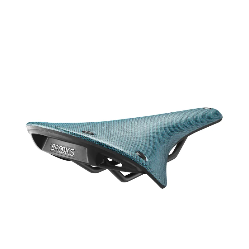 Selle vélo cuir végan bleue - Confort durable toutes conditions - BROOKS