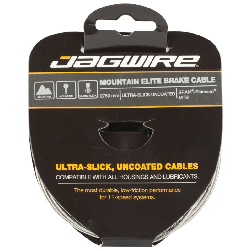 Câble de frein vélo VTT inox ultra glisse - Performance haut de gamme SRAM/Shimano - JAGWIRE