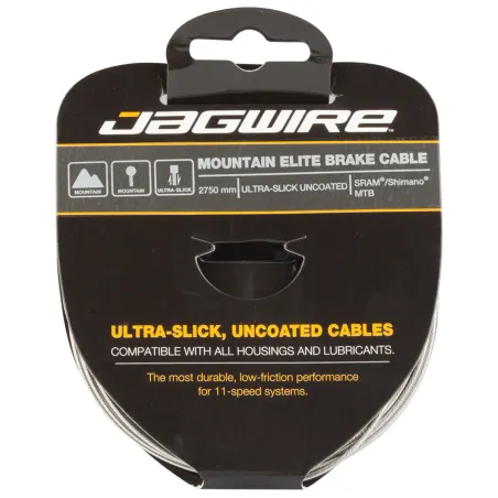 Câble de frein vélo VTT inox ultra glisse - Performance haut de gamme SRAM/Shimano - JAGWIRE