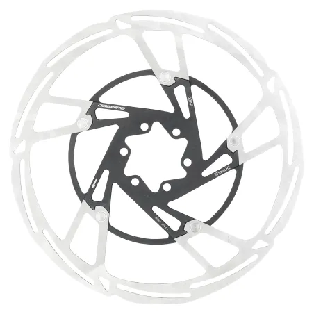 Disque de frein vélo 220mm 6 trous - Refroidissement optimisé - JAGWIRE