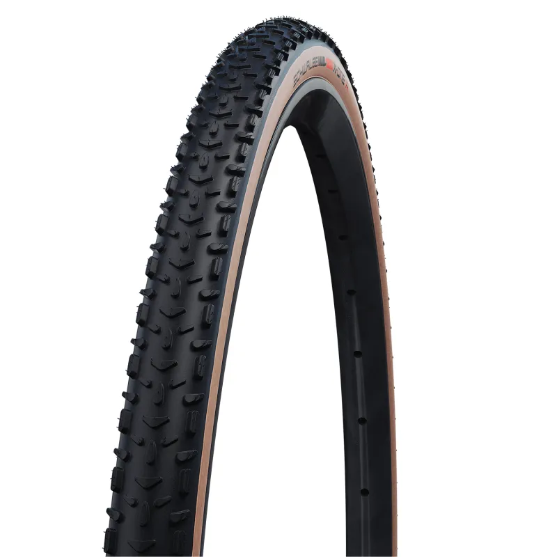 Pneu vélo gravel tubeless 700x33C - Protection anti-crevaison flanc transparent - SCHWALBE