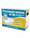 Lot de 4 recharges 3 neutre+1 gratuite pour absorbeur d'humidité - Equipe Ton camping-car - 3240210904096