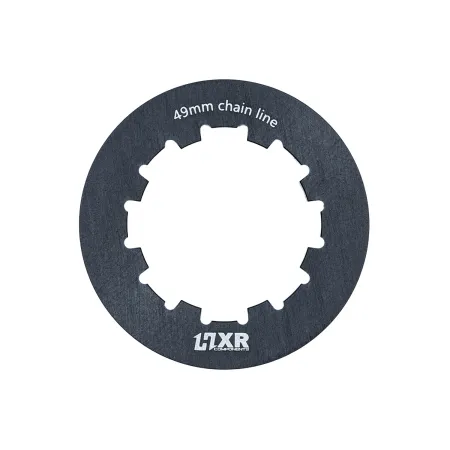 Entretoise ligne de chaine velo 49mm noire - Alignement transmission precis - HXR COMPONENTS
