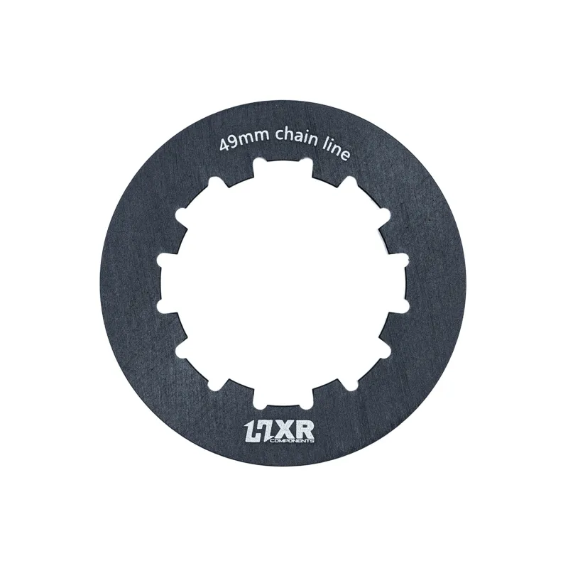 Entretoise ligne de chaine velo 49mm noire - Alignement transmission precis - HXR COMPONENTS