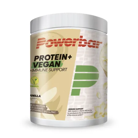 Proteine vegetale vanille pour cycliste - Recuperation musculaire sans produits animaux - POWERBAR