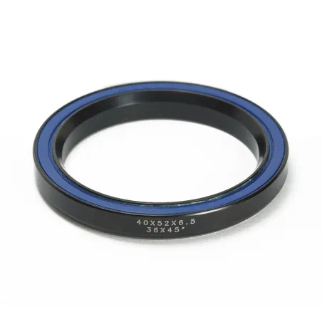 Roulement inox contact angulaire oxyde noir 40x52x6,5 - Rotation fluide durable - ENDURO BEARINGS