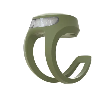 Feu arrière de vélo compact rechargeable USB - Visibilité urbaine légère - KNOG