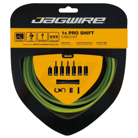 Kit de câble de dérailleur vélo mono-plateau - Passage de vitesses fluide - JAGWIRE