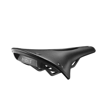 Selle vélo cuir végan sculpté noire - Confort route et VTT - BROOKS