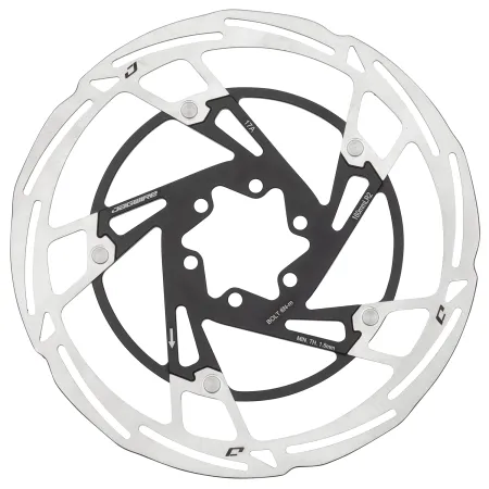 Disque de frein vélo 180mm 6 trous - Refroidissement optimisé - JAGWIRE