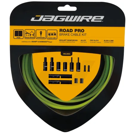 Kit câble et gaine de frein route professionnel - Freinage précis - JAGWIRE