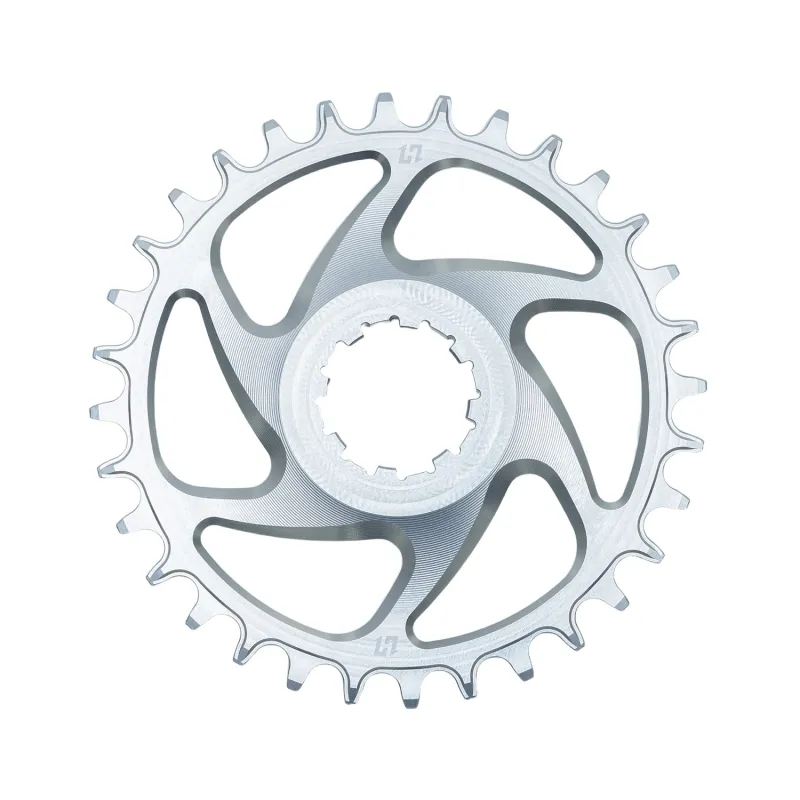 Plateau velo DirectMount 32 dents brut - Transmission precise et durable - HXR COMPONENTS