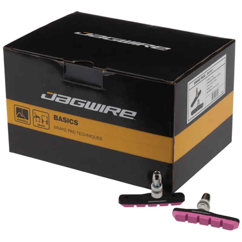 Plaquettes de frein VTT en lot de 25 paires - Freinage fiable tout terrain - JAGWIRE