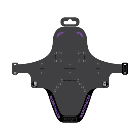 Protection de cadre vélo enduro violet standard - Anti-eclats renforce VTT descente - RRP