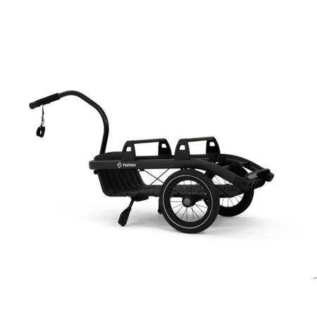 Kit fixation porte-bagages velo x2 noir - Compatible siege enfant Venture - HAMAX
