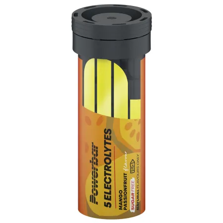Comprimes electrolytes cyclisme mangue passion - Hydratation pendant l'effort boite de 12 - POWERBAR