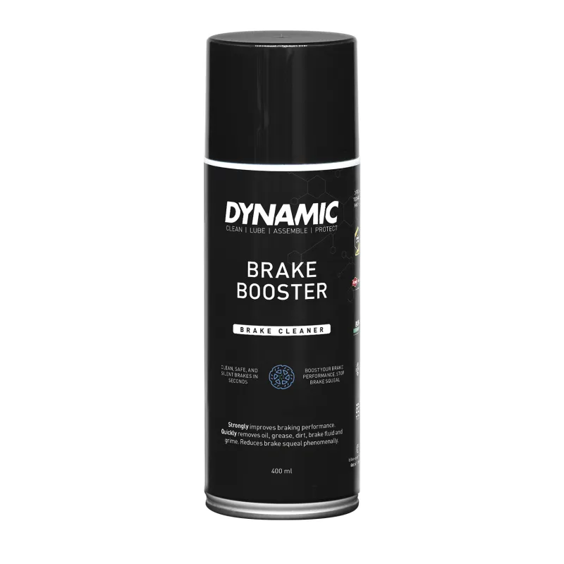 Nettoyant freins vélo 400ml - Élimine l'huile et restaure le freinage - DYNAMIC
