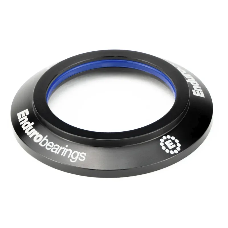 Capuchon roulement jeu de direction noir - Protection et finition durable - ENDURO BEARINGS