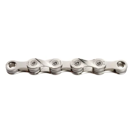 Chaine velo 9 vitesses argentee - Finition nickelee anti-corrosion - KMC