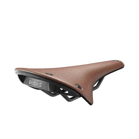 Selle vélo cuir végan orange - Confort durable toutes conditions - BROOKS