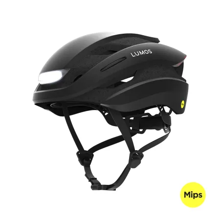 Casque vélo Ultra Mips noir - Securite Mips et signalisation lumineuse - LUMOS