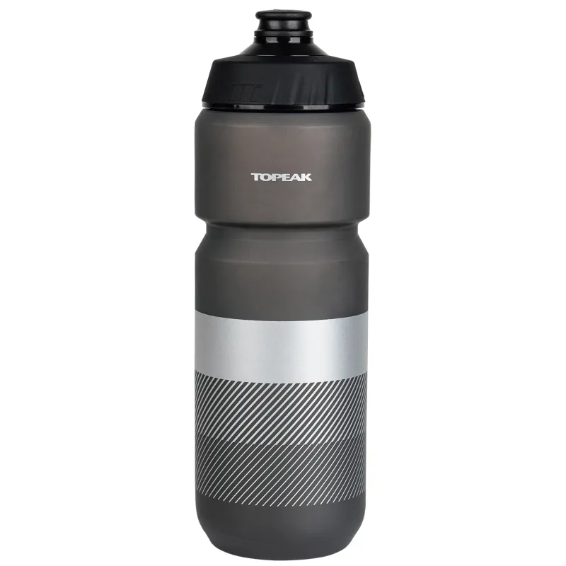 Bidon vélo 750ml coloris noir - Hydratation légère pour cyclistes - TOPEAK